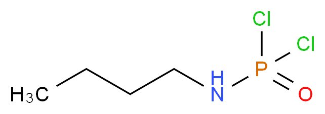 N-(n-Butyl)-phosphoramidic Dichloride_分子结构_CAS_90206-85-2)