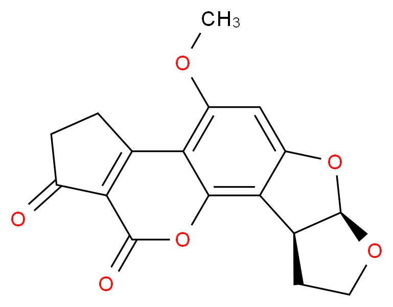 黄曲霉素 B2_分子结构_CAS_7220-81-7)