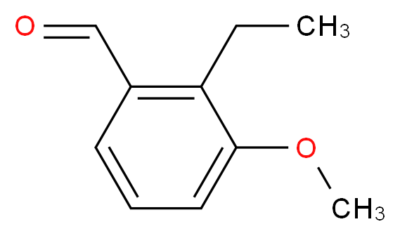 2-ethyl-3-methoxybenzaldehyde_分子结构_CAS_722492-70-8