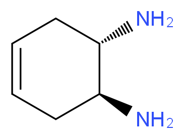 (1S,2S)-4-环己烯-1,2-二胺_分子结构_CAS_1241684-26-3)