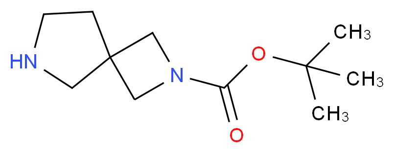 2,6-Diaza-spiro[3.4]octane-2-carboxylic acid tert-butylester_分子结构_CAS_885270-84-8)