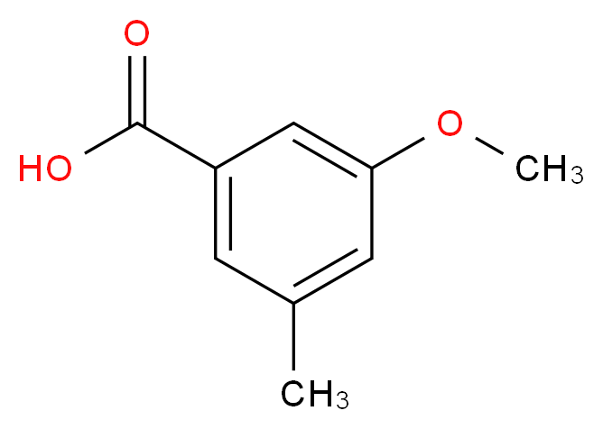 3-methoxy-5-methylbenzoic acid_分子结构_CAS_62089-34-3