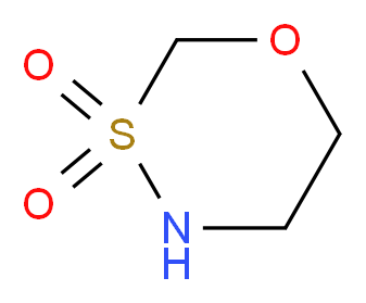 1,3,4-oxathiazinane 3,3-dioxide_分子结构_CAS_863015-82-1)