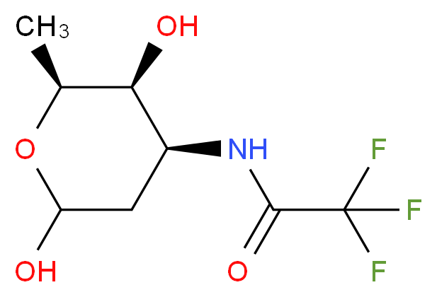 N-(Trifluoroacetamido)daunosamine_分子结构_CAS_52471-40-6)