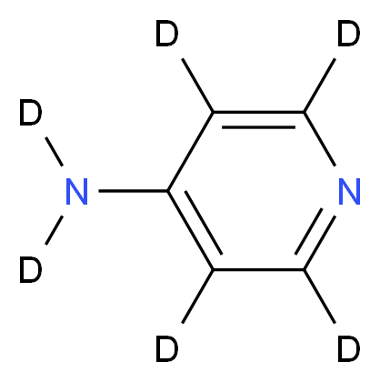 (<sup>2</sup>H<sub>4</sub>)pyridin-4-(<sup>2</sup>H<sub>2</sub>)amine_分子结构_CAS_45498-20-2