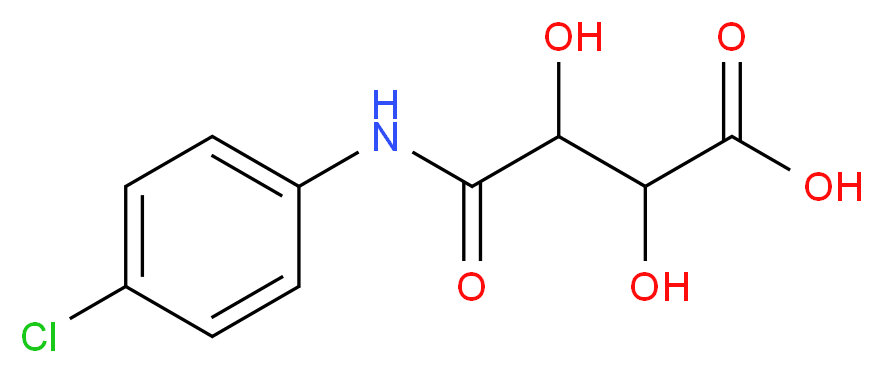 (+)-4'-Chlorotartranilic acid_分子结构_CAS_17447-35-7)