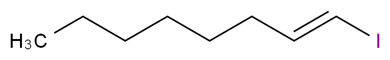 (1E)-1-iodooct-1-ene_分子结构_CAS_42599-17-7