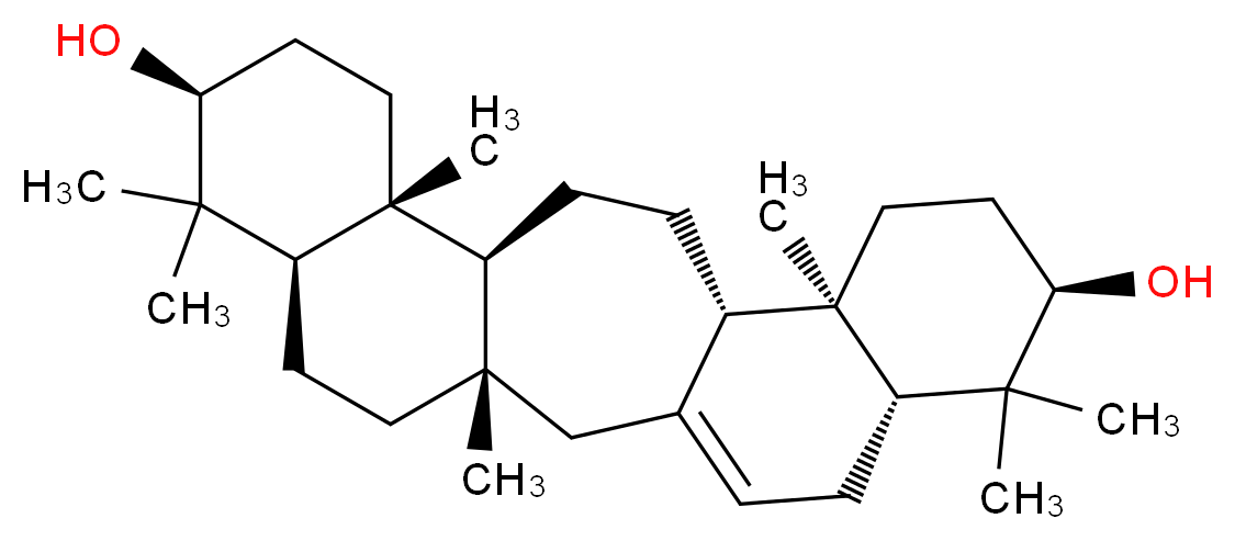 21-Episerratenediol_分子结构_CAS_1449-06-5)