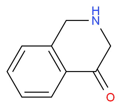 1,2,3,4-tetrahydroisoquinolin-4-one_分子结构_CAS_51641-22-6