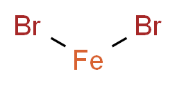 溴化铁(II)_分子结构_CAS_7789-46-0)