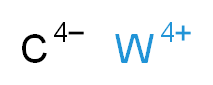 tungsten(4+) ion methanetetraide_分子结构_CAS_12070-12-1