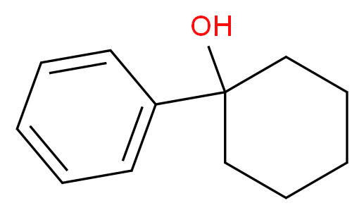 1-苯基环己醇_分子结构_CAS_1589-60-2)