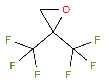 3,3,3,-Trifluoro-2-(trifluoromethyl)-1,2-propenoxide_分子结构_CAS_31898-68-7)