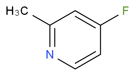 4-Fluoro-2-methylpyridine_分子结构_CAS_766-16-5)