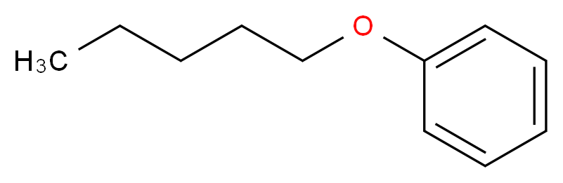 (pentyloxy)benzene_分子结构_CAS_2050-04-6