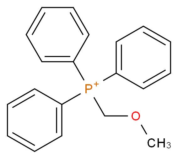 (methoxymethyl)triphenylphosphanium_分子结构_CAS_4009-98-7