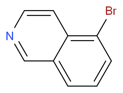 5-Bromoisoquinoline_分子结构_CAS_34784-04-8)