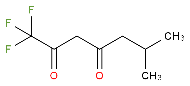 6-Methyl-1,1,1-trifluoroheptane-2,4-dione_分子结构_CAS_461-92-7)