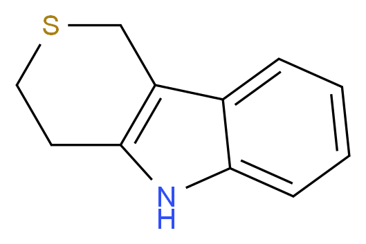 1,3,4,5-tetrahydrothiopyrano[4,3-b]indole_分子结构_CAS_)