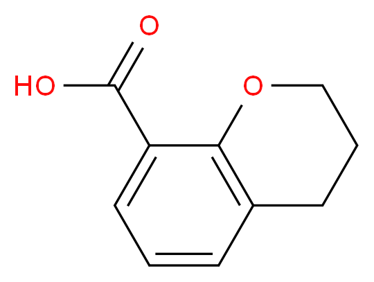 chroman-8-carboxylic acid_分子结构_CAS_31457-16-6)