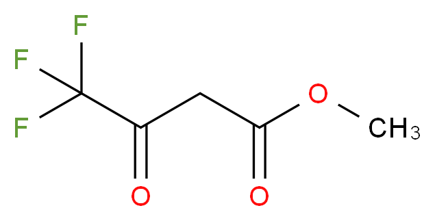 4,4,4-三氟乙酰乙酸甲酯_分子结构_CAS_83643-84-9)