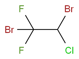 1,2-dibromo-2-chloro-1,1-difluoroethane_分子结构_CAS_421-36-3