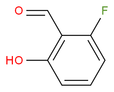 2-fluoro-6-hydroxybenzaldehyde_分子结构_CAS_38226-10-7