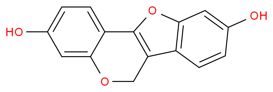 8,17-dioxatetracyclo[8.7.0.0<sup>2</sup>,<sup>7</sup>.0<sup>1</sup><sup>1</sup>,<sup>1</sup><sup>6</sup>]heptadeca-1(10),2,4,6,11,13,15-heptaene-5,14-diol_分子结构_CAS_67685-22-7
