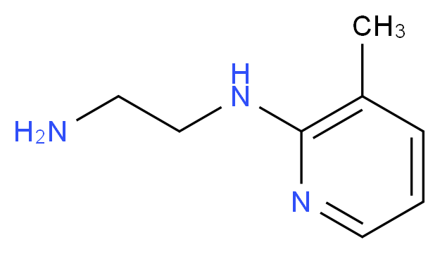 N-(2-aminoethyl)-3-methylpyridin-2-amine_分子结构_CAS_81528-65-6