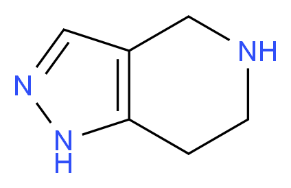 1H,4H,5H,6H,7H-pyrazolo[4,3-c]pyridine_分子结构_CAS_410544-19-3