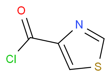 1,3-Thiazole-4-carbonyl chloride 95%_分子结构_CAS_3745-79-7)