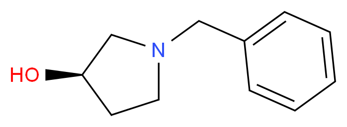 (3R)-1-benzylpyrrolidin-3-ol_分子结构_CAS_)