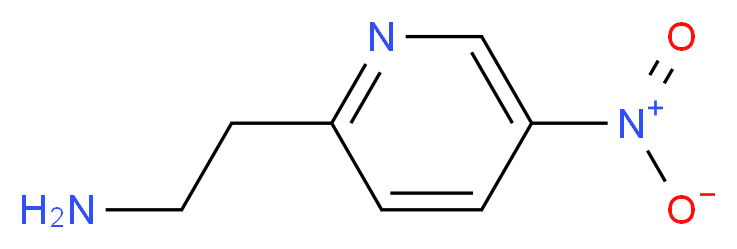 2-(5-nitropyridin-2-yl)ethan-1-amine_分子结构_CAS_503540-39-4