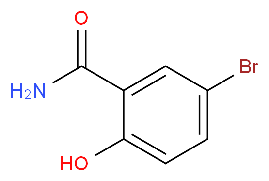 BROMOSALICYLAMIDE_分子结构_CAS_6329-74-4)