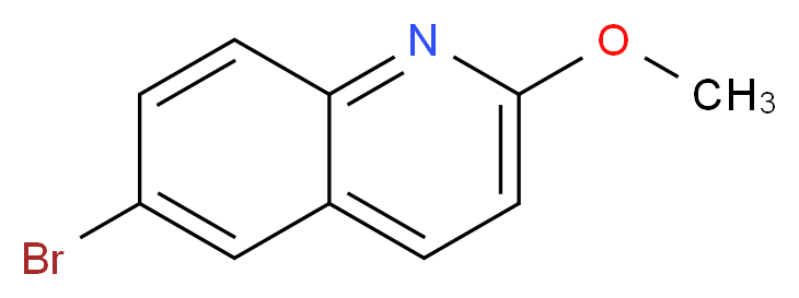 6-Bromo-2-methoxyquinoline 95%_分子结构_CAS_99455-05-7)