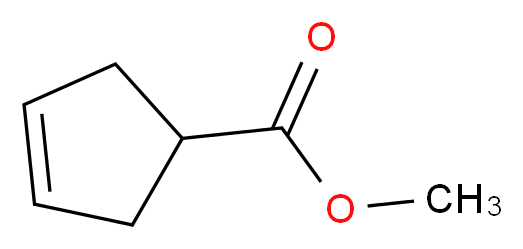 methyl cyclopent-3-ene-1-carboxylate_分子结构_CAS_58101-60-3