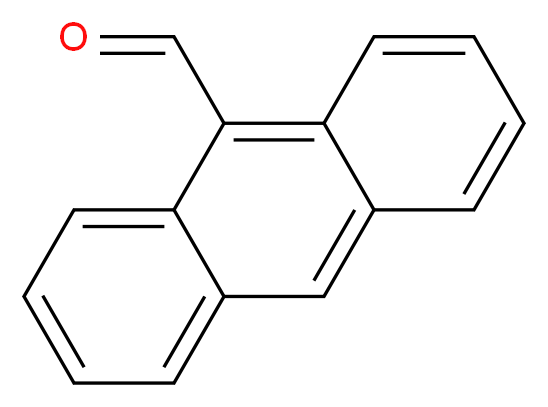 9-蒽甲醛_分子结构_CAS_642-31-9)