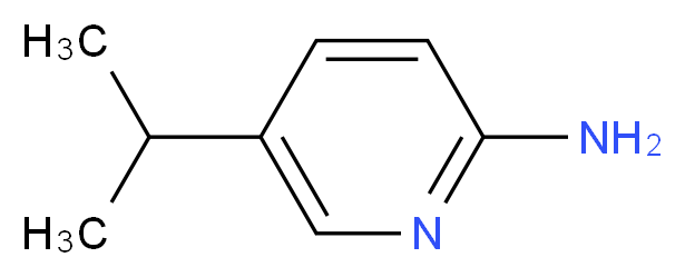 5-(propan-2-yl)pyridin-2-amine_分子结构_CAS_603310-75-4