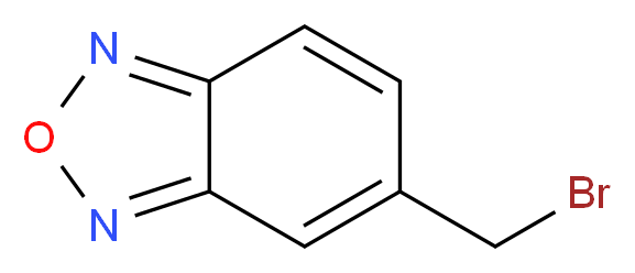 5-(Bromomethyl)benzofurazan 97%_分子结构_CAS_32863-31-3)