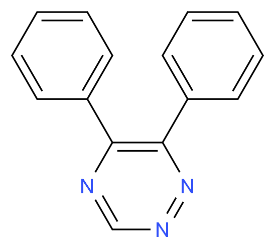 5,6-DIPHENYL-1,2,4-TRIAZINE_分子结构_CAS_21134-91-8)