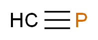 methylidynephosphane_分子结构_CAS_6829-52-3