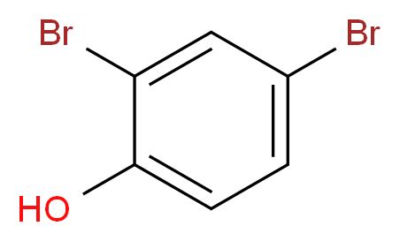 2,4-dibromophenol_分子结构_CAS_615-58-7
