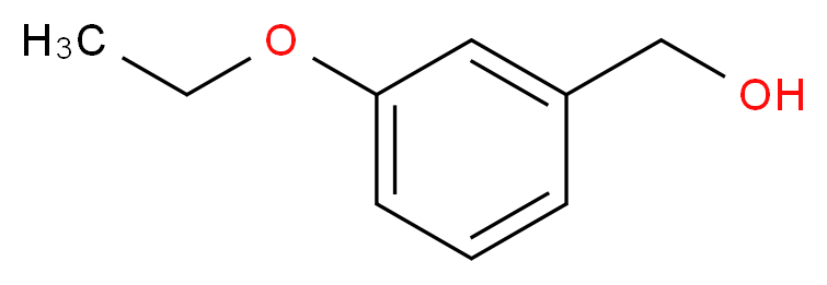 (3-ethoxyphenyl)methanol_分子结构_CAS_71648-21-0
