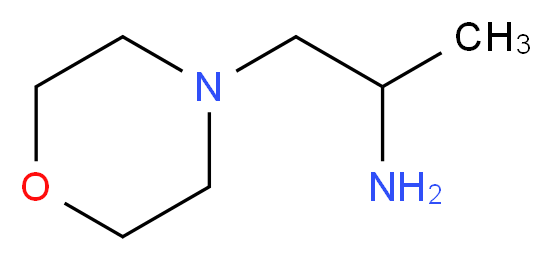 1-(4-morpholinyl)-2-propanamine_分子结构_CAS_50998-05-5)