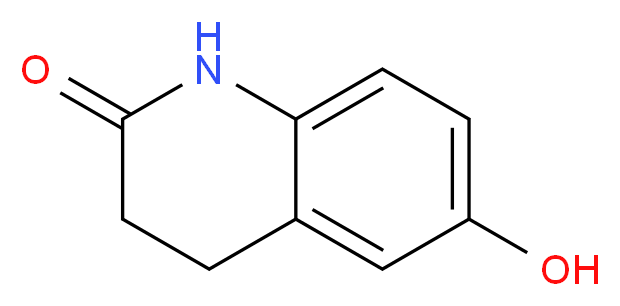 6-hydroxy-1,2,3,4-tetrahydroquinolin-2-one_分子结构_CAS_54197-66-9