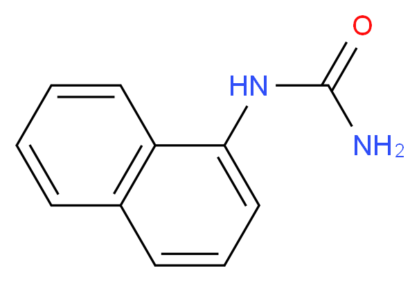 (naphthalen-1-yl)urea_分子结构_CAS_)