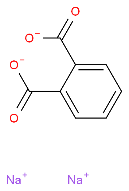 disodium benzene-1,2-dicarboxylate_分子结构_CAS_15968-01-1