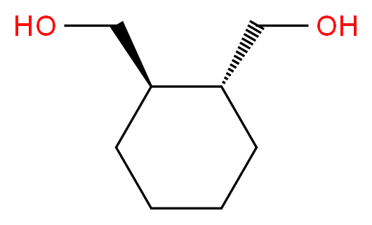 trans-1,2-Bis(hydroxymethyl)cyclohexane_分子结构_CAS_25712-33-8)