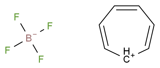 Cyclohepta-2,4,6-trienylium tetrafluoroborate 95%_分子结构_CAS_27081-10-3)