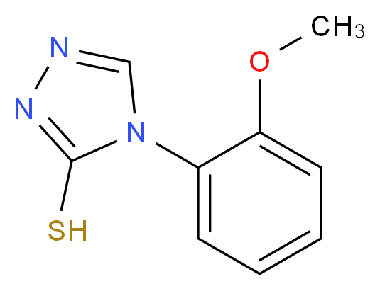 4-(2-Methoxy-phenyl)-4H-[1,2,4]triazole-3-thiol_分子结构_CAS_66297-54-9)